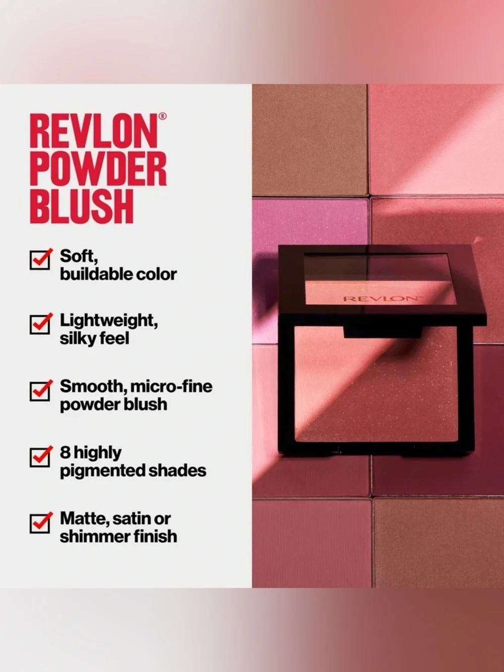 Revlon Powder Blush - Naughty Nude, NEW